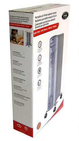 Optimus Oil Filled Heater 7-fins, 3 heat settings | H-6011 - Inhomebuy