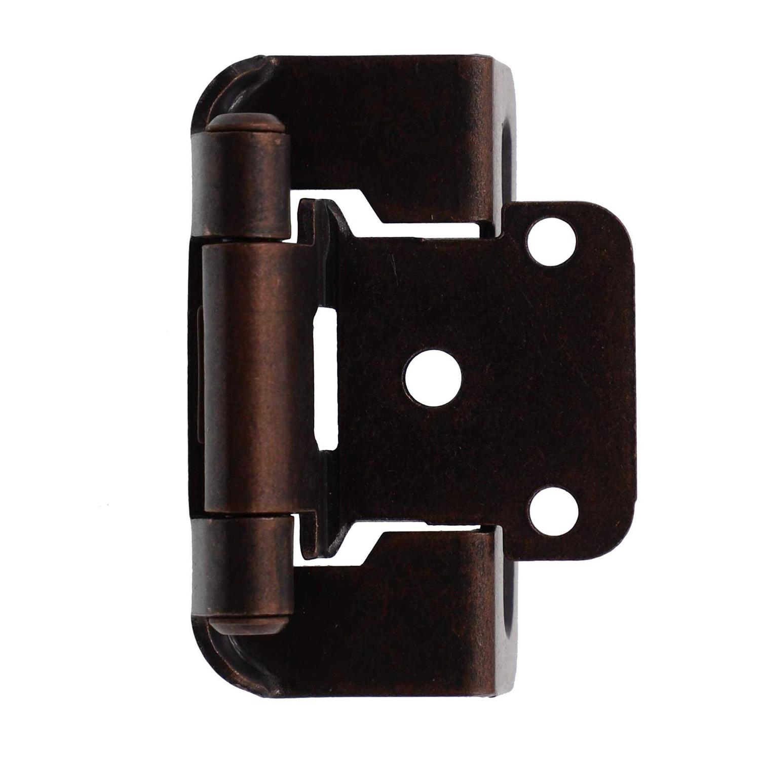 Decobasics 1/2 Overlay Semi Partial Wrap Around Kitchen Cabinet Hinges - Inhomebuy