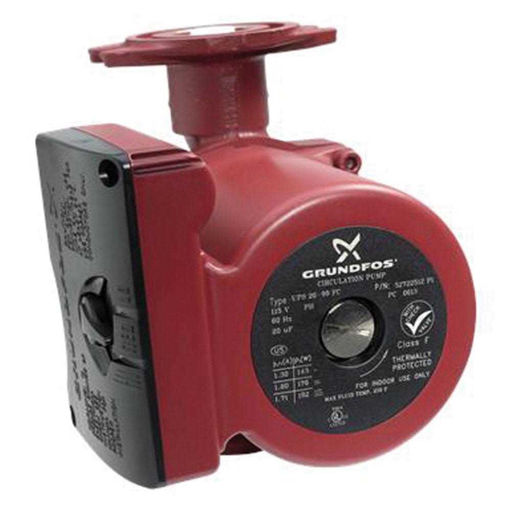 Grundfos 52722512 UPS26-99FC 3-Speed Circulator Pump - Inhomebuy