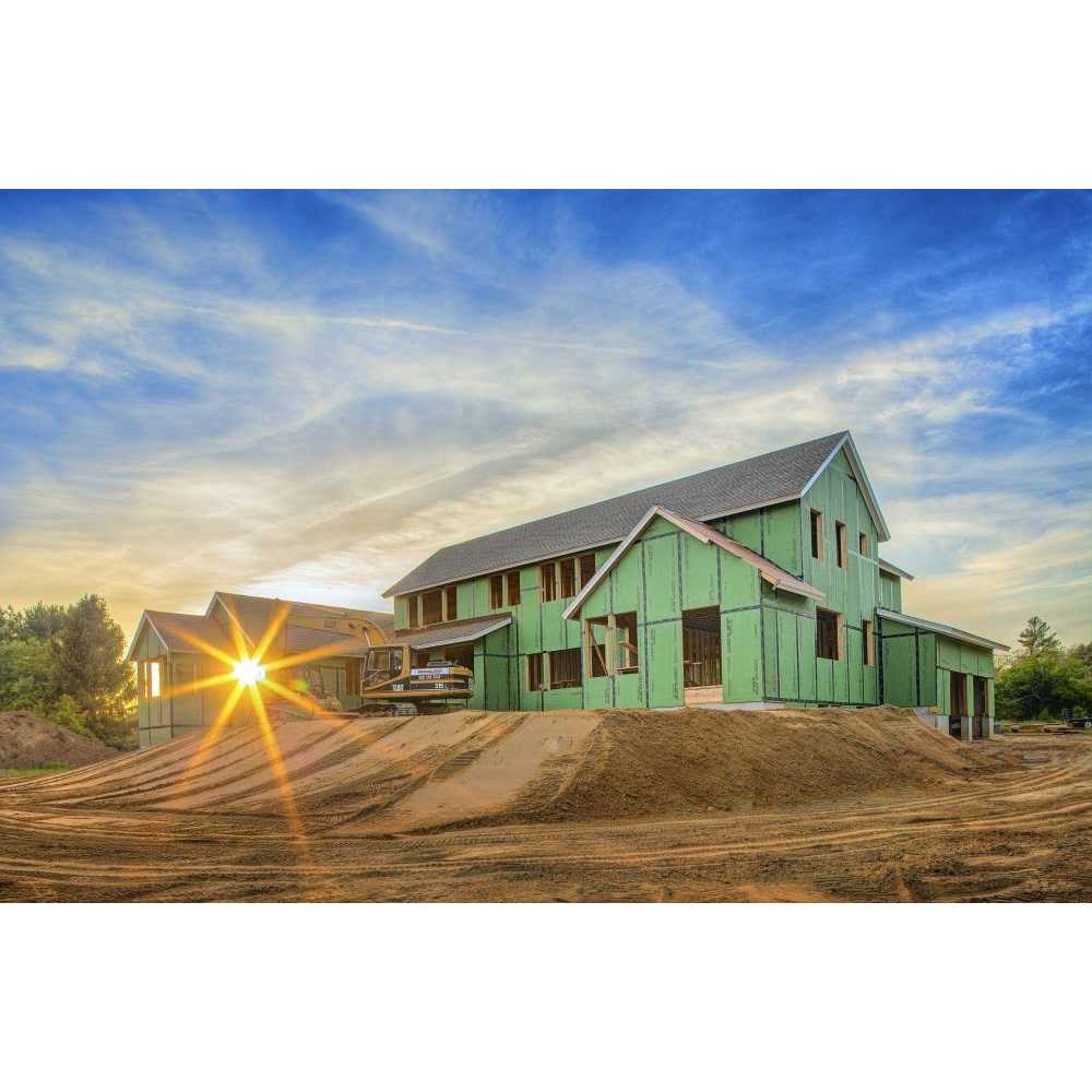 ZIP System 7/16-in x 4-ft x 8-ft OSB Sheathing OSB71648ZWR - Inhomebuy