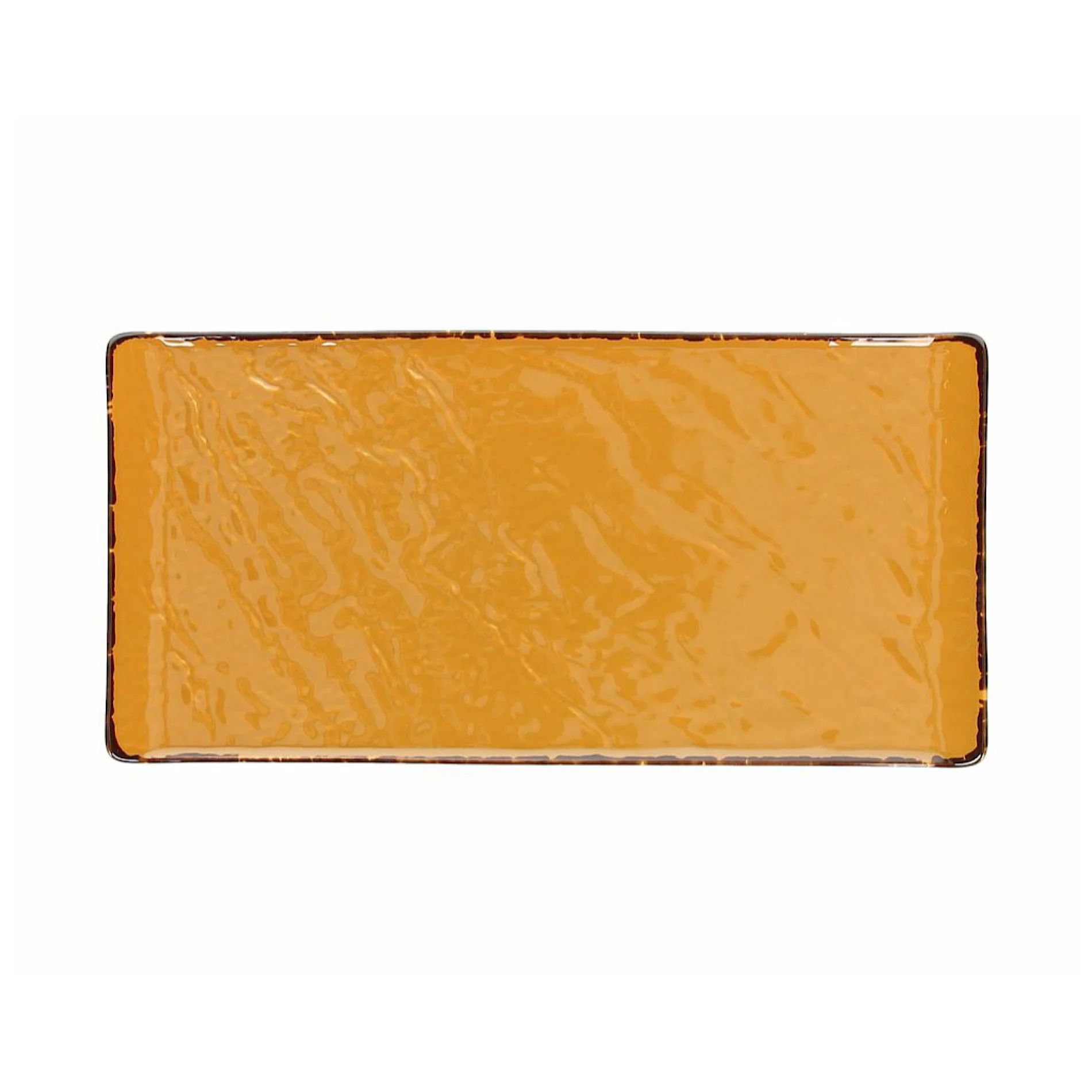 Vulcania Rect. Plate 30x15cm Yellow - Inhomebuy