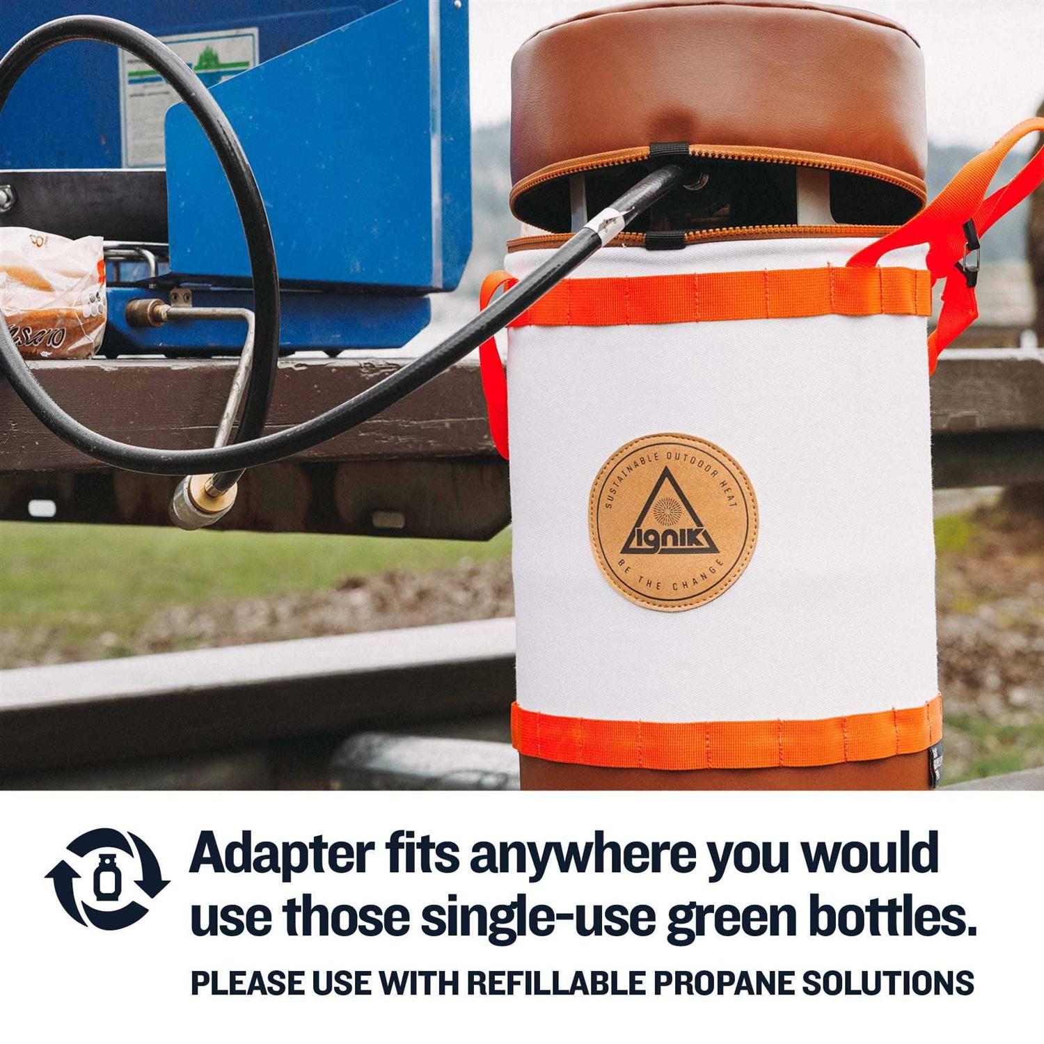 Ignik Outdoors 20 lb. Tank Case / Seat IGPRO-00923CB - Inhomebuy