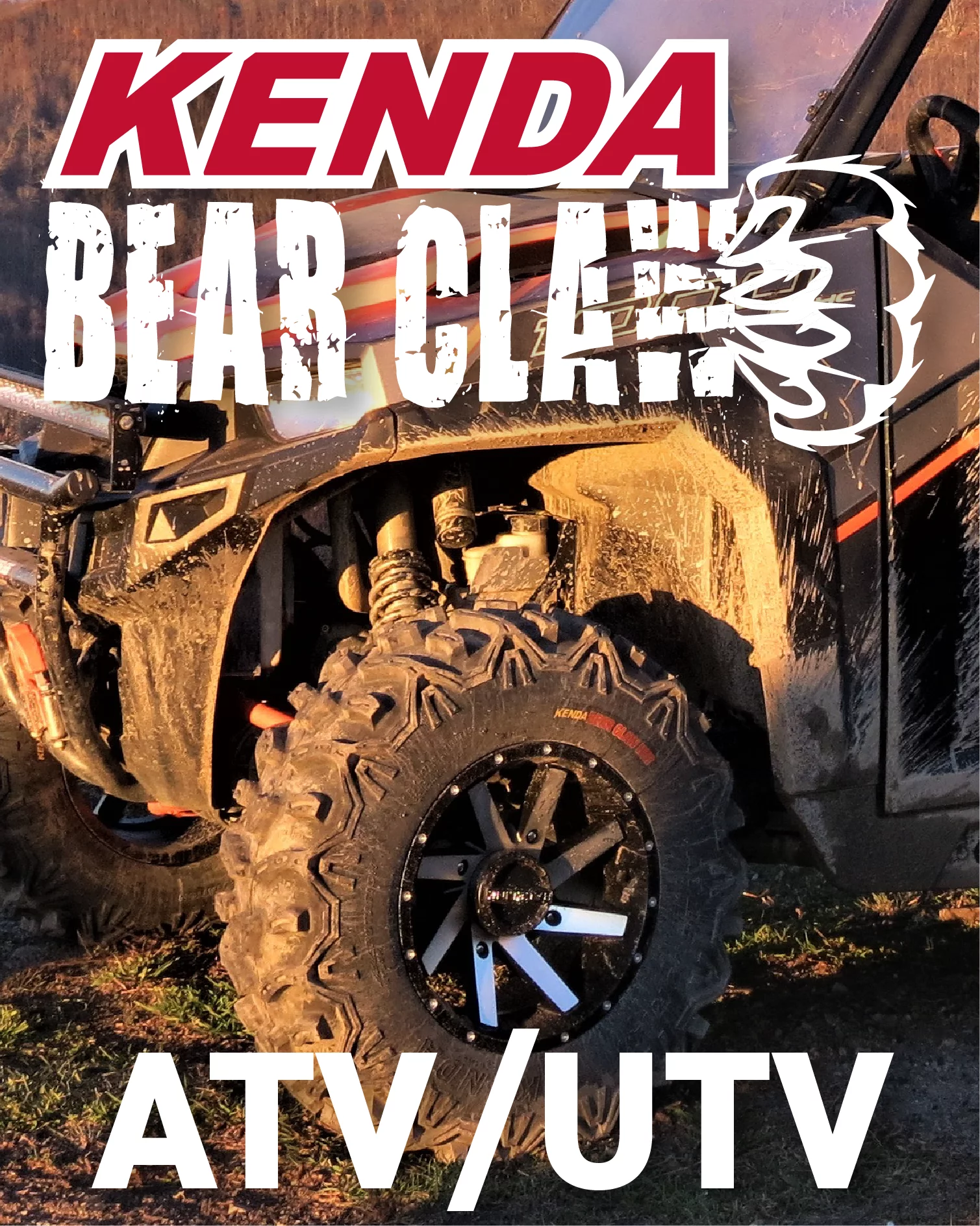 Kenda Bear Claw EX 23x8-11 Front ATV 6 PLY Tires - 2 Pack - Inhomebuy