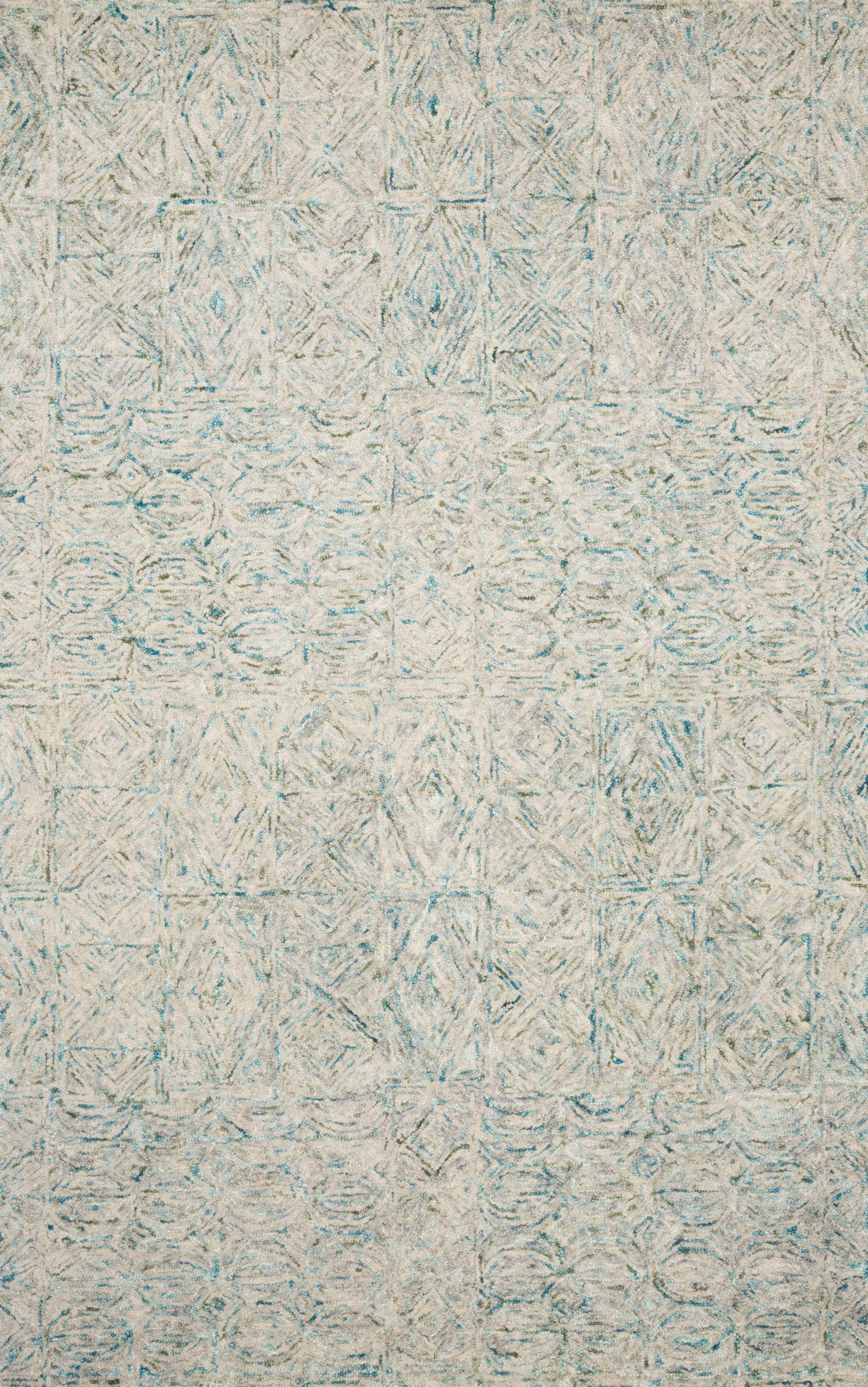 Loloi Rugs Peregrine Collection Rug in Aqua - 9'3