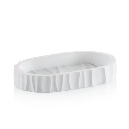 Soap Dish Merida White - Inhomebuy