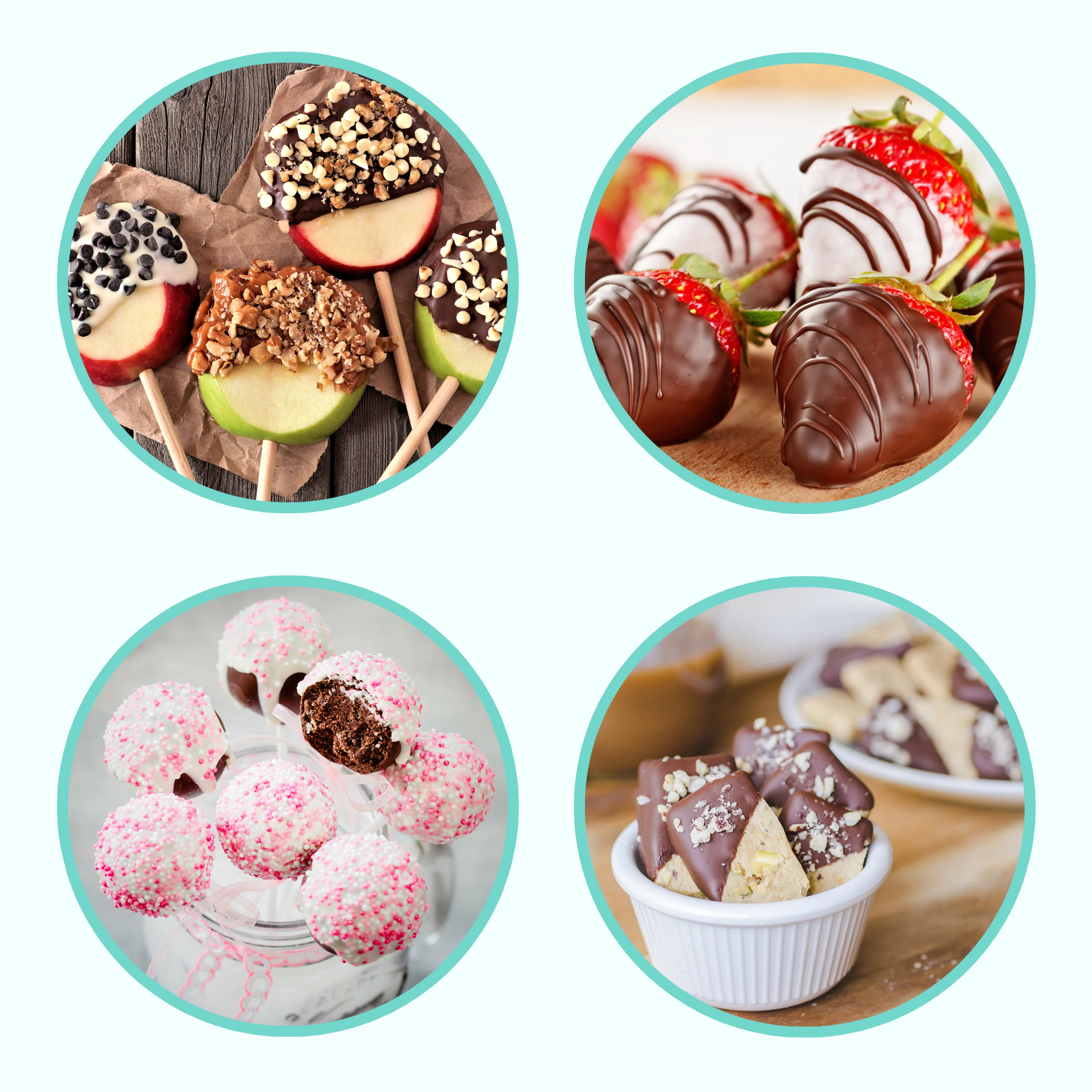 Nostalgia 12-Cup Electric Fondue Pot, Aqua - Inhomebuy