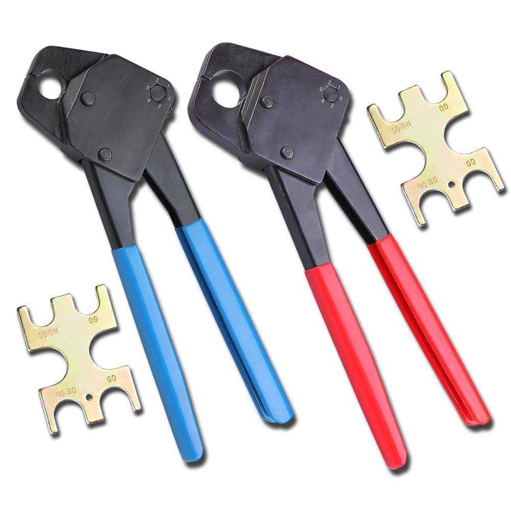 Yescom 1/2 3/4 PEX Crimper Copper Ring Crimping Tool Go/no Go Gauge - Inhomebuy