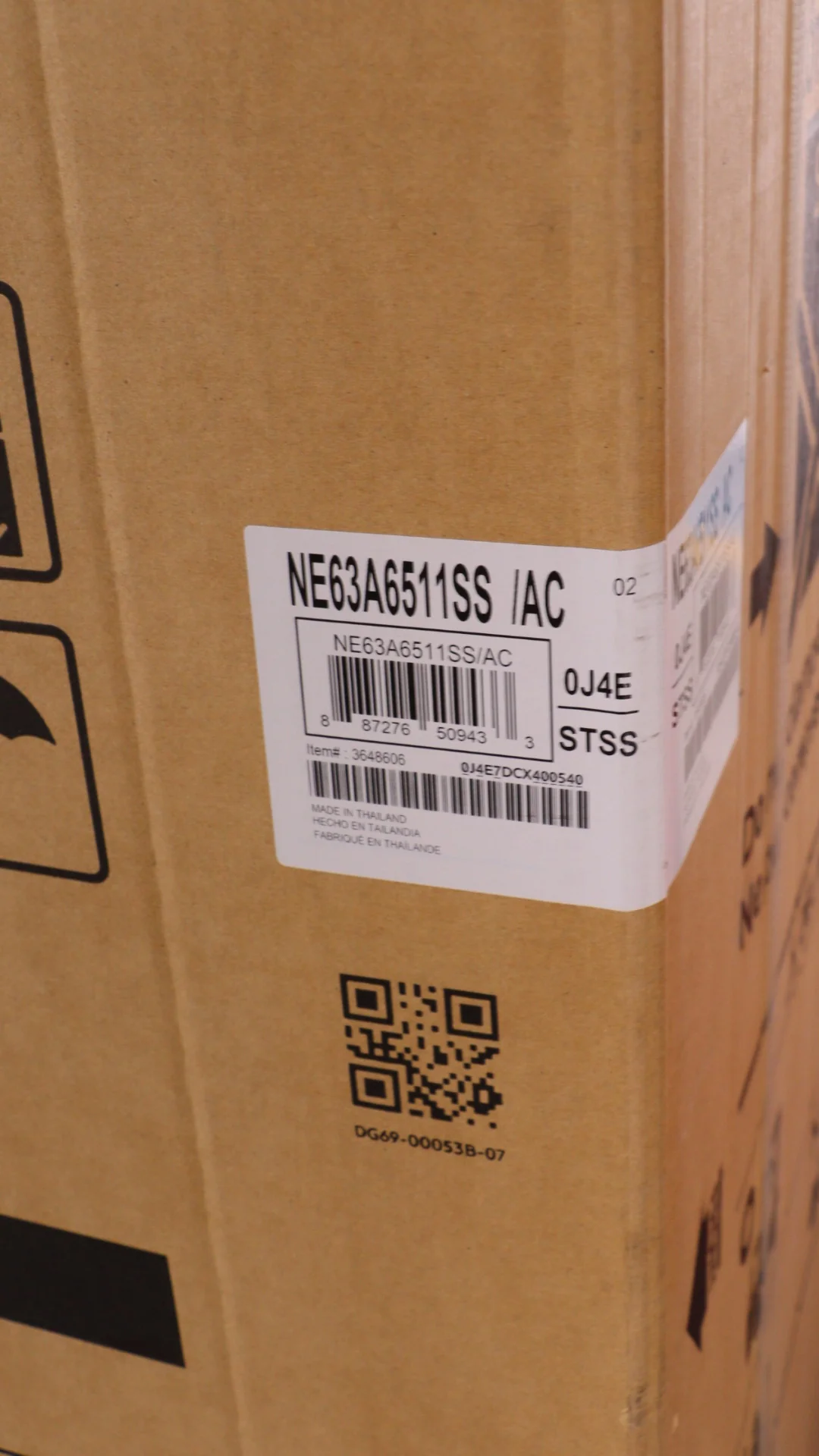 SAMSUNG 30 IN. 6.3 CU. FT. STAINLESS STEEL ELECTRIC RANGE WITH AIR FRY AND BUILT-IN WI-FI - NE63A651 - Inhomebuy