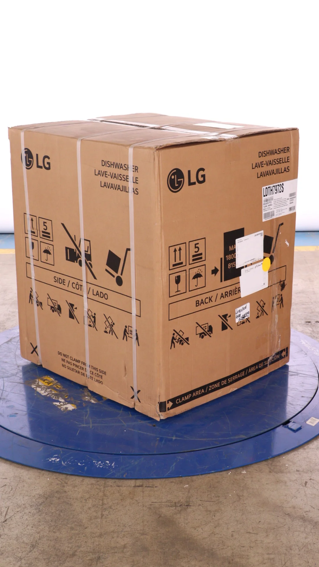 LG 24 IN. SMUDGE-RESISTANT STAINLESS STEEL BUILT-IN SMART TOP CONTROL STEAM DISHWASHER WITH QUADWASH - Inhomebuy