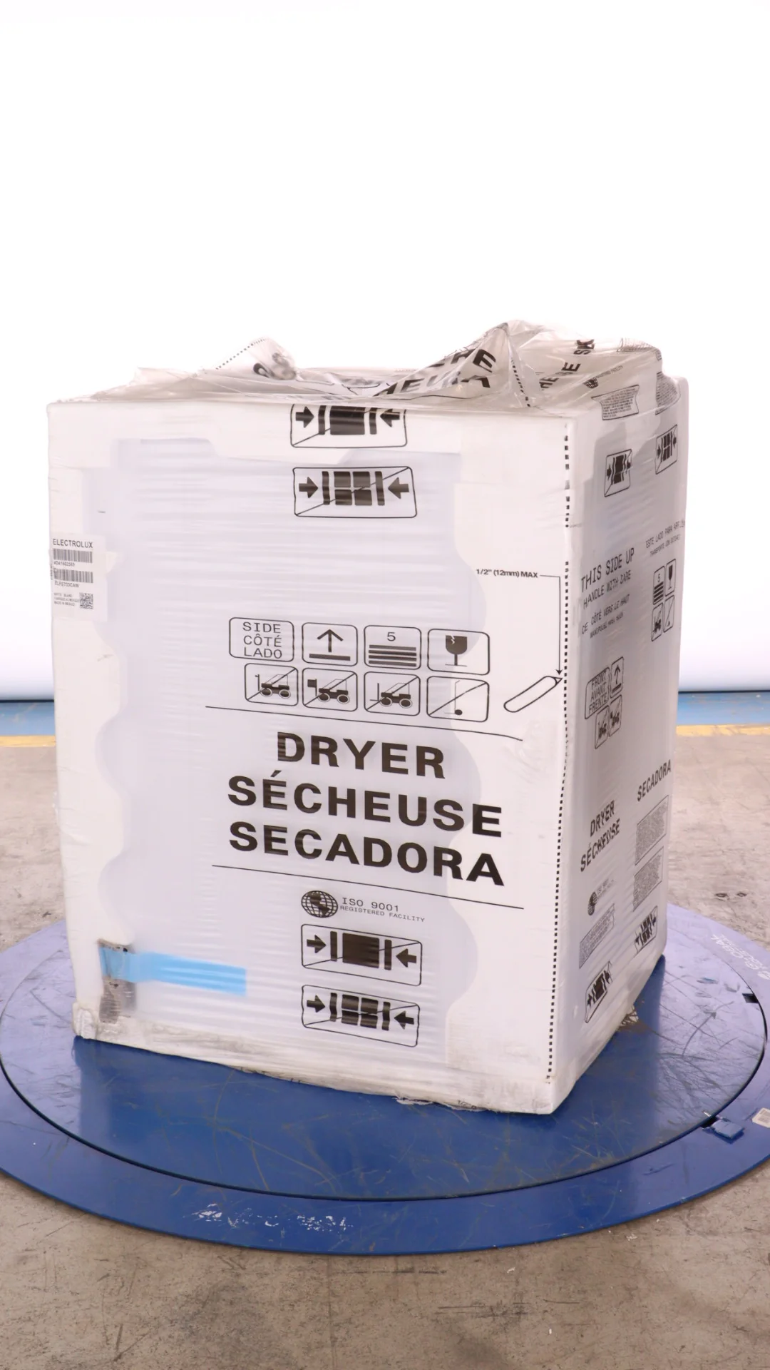 ELECTROLUX 3 SERIES 27 IN. 8.0 CU FT. WHITE ELECTRIC FRONT LOAD DRYER WITH LUXCARE LINT SHIELD - ELFE733CAW - Inhomebuy