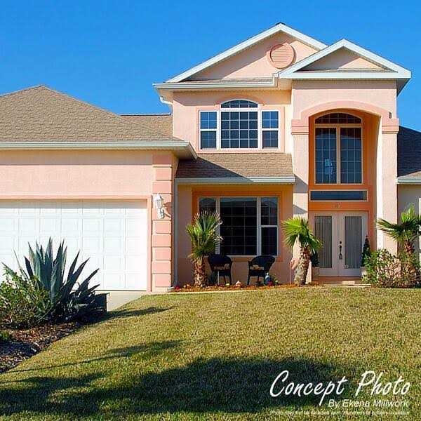 Ekena Millwork Octagonal Surface Mount PVC Gable Vent - Inhomebuy