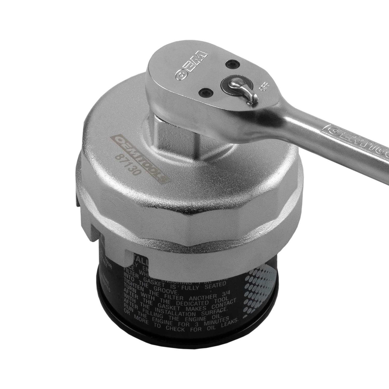 OEMTOOLS 87130 64mm Oil Filter Wrench With 14 Flutes Toyota Lexus - Inhomebuy
