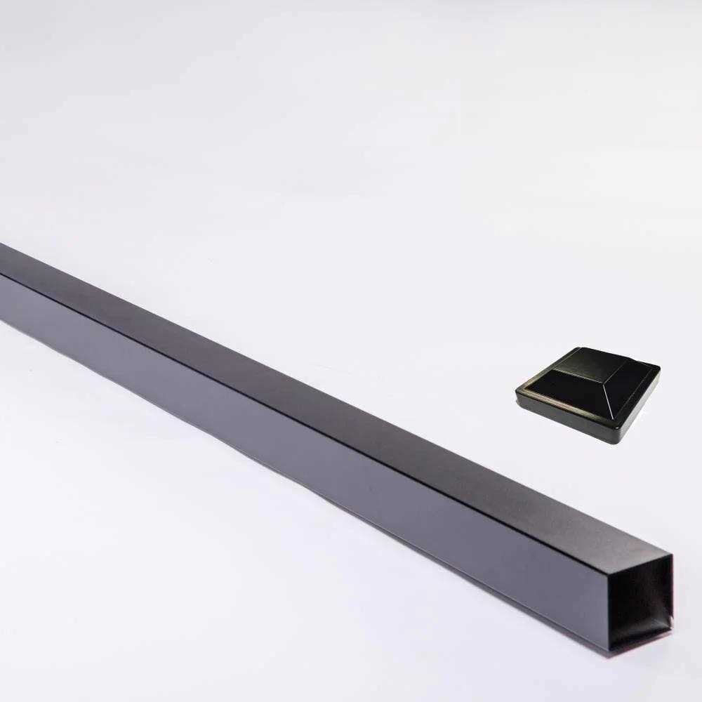 Sliding Exterior Door Hardware Kit 2×76-inch Galvanized Steel Track For 1 Door Up Thick And - Inhomebuy