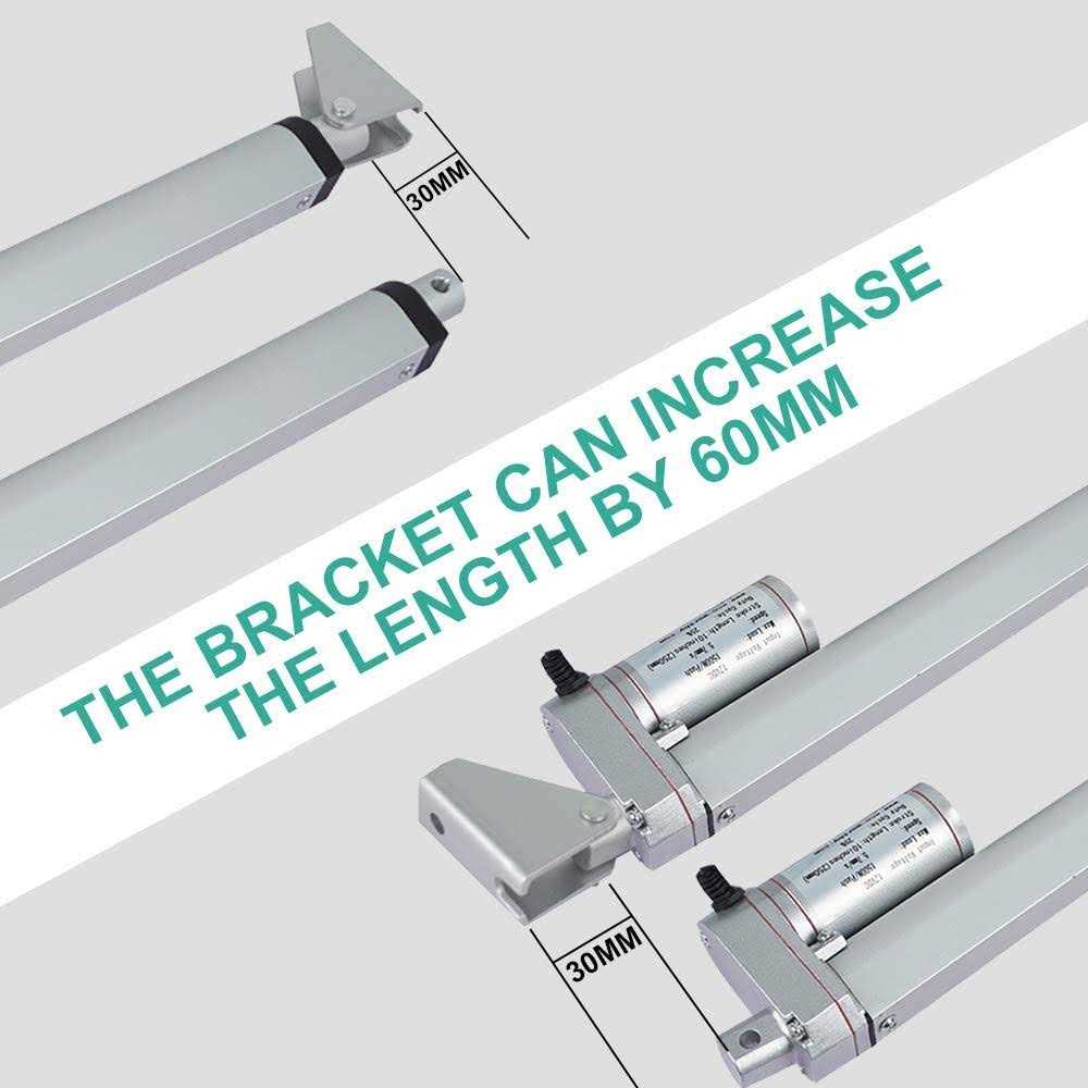 Eco-worthy Heavy Duty 330lbs Solar Tracker Linear Actuator Multi-function - Inhomebuy