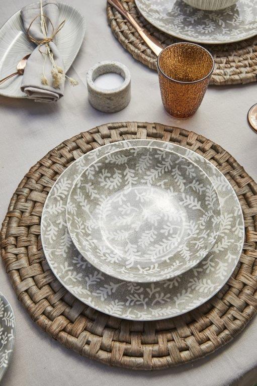 Tableware Madison Foliage Dinner Set 18pcs - Inhomebuy