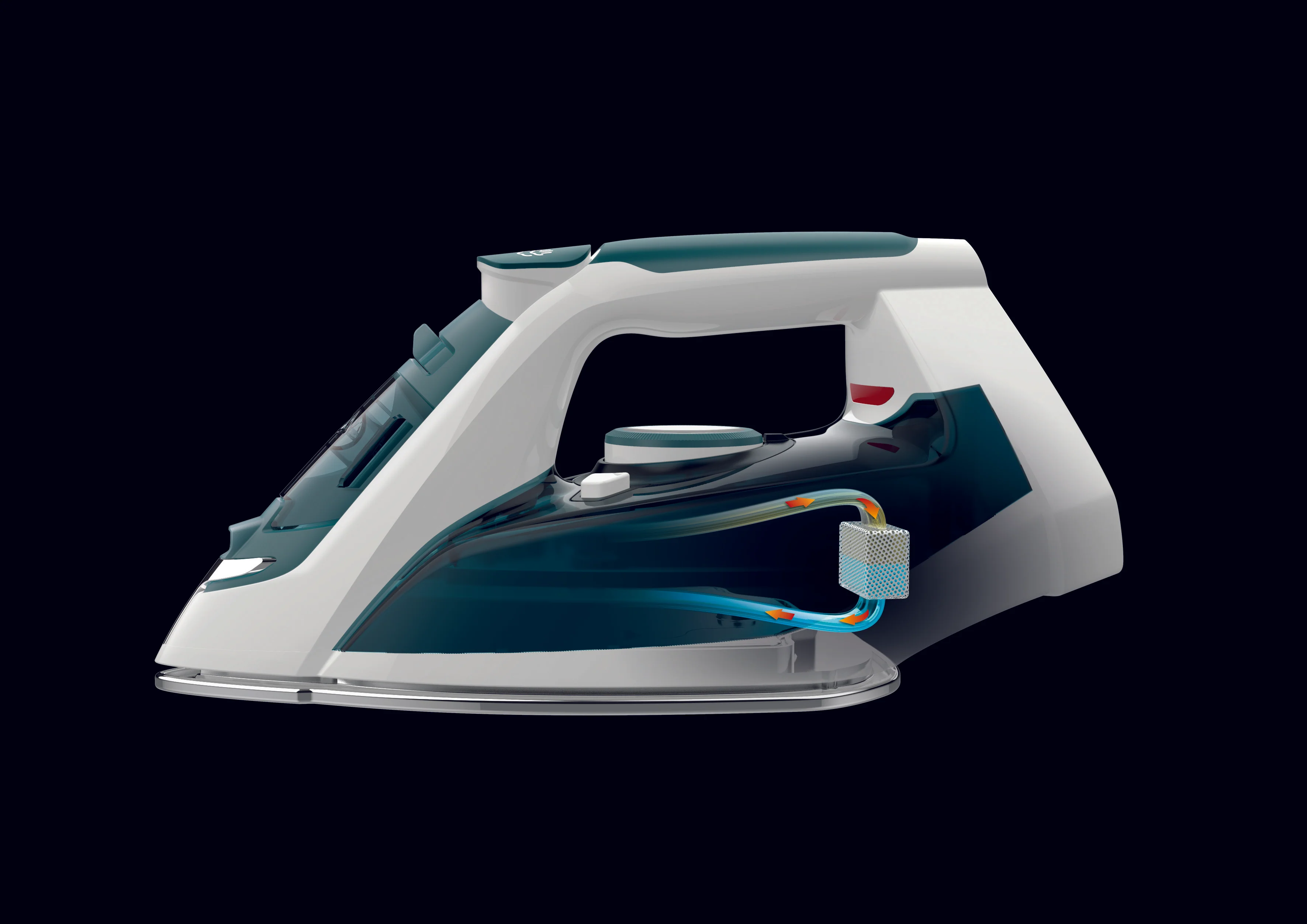 Imetec Steam Iron, 2X Zero Calc Z1 2500 , 2200W, 120G, S/S SOLEPLATE - Inhomebuy