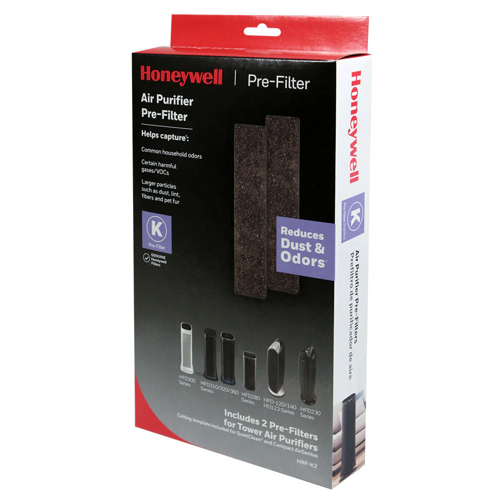 Honeywell filter Type K odour & gas reducing 2-pk | HRF-K2C - Inhomebuy