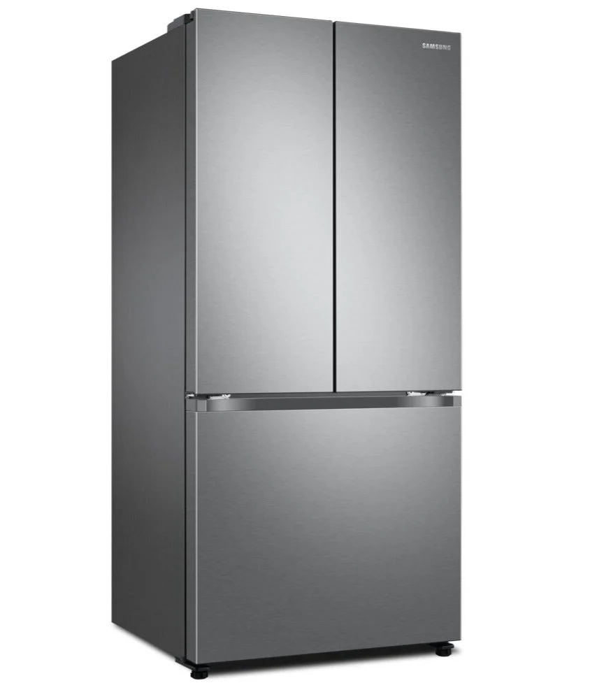 Samsung 33 in. 17.5 cu. ft. Stainless Steel Counter Depth French Door Refrigerator - RF18A5101SR/AA - Inhomebuy