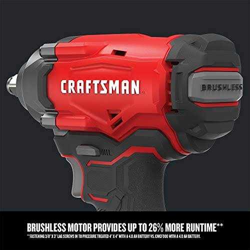 Craftsman V20 Cordless Impact Wrench - Inhomebuy