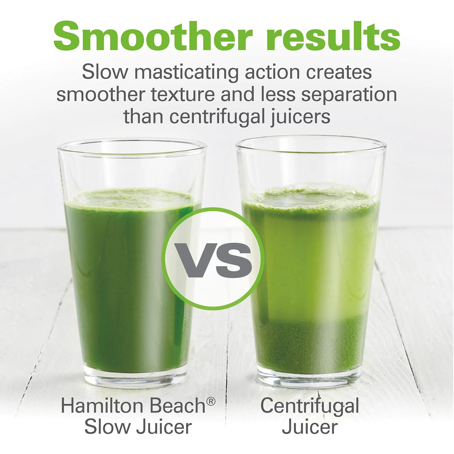 Hamilton Beach Slow Masticating Juicer: 150W | 67951 - Inhomebuy