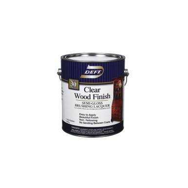 Deft Clear Wood Finish Brushing Lacquer - Inhomebuy