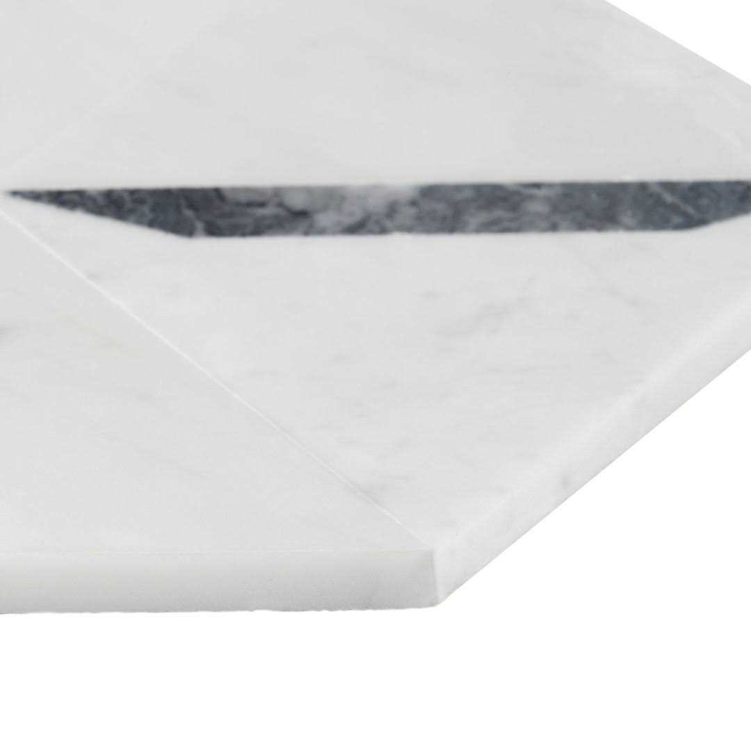 Zandara 5 x 6 Marble Novelty Mosaic Wall & Floor Tile Ivy Hill Tile - Inhomebuy