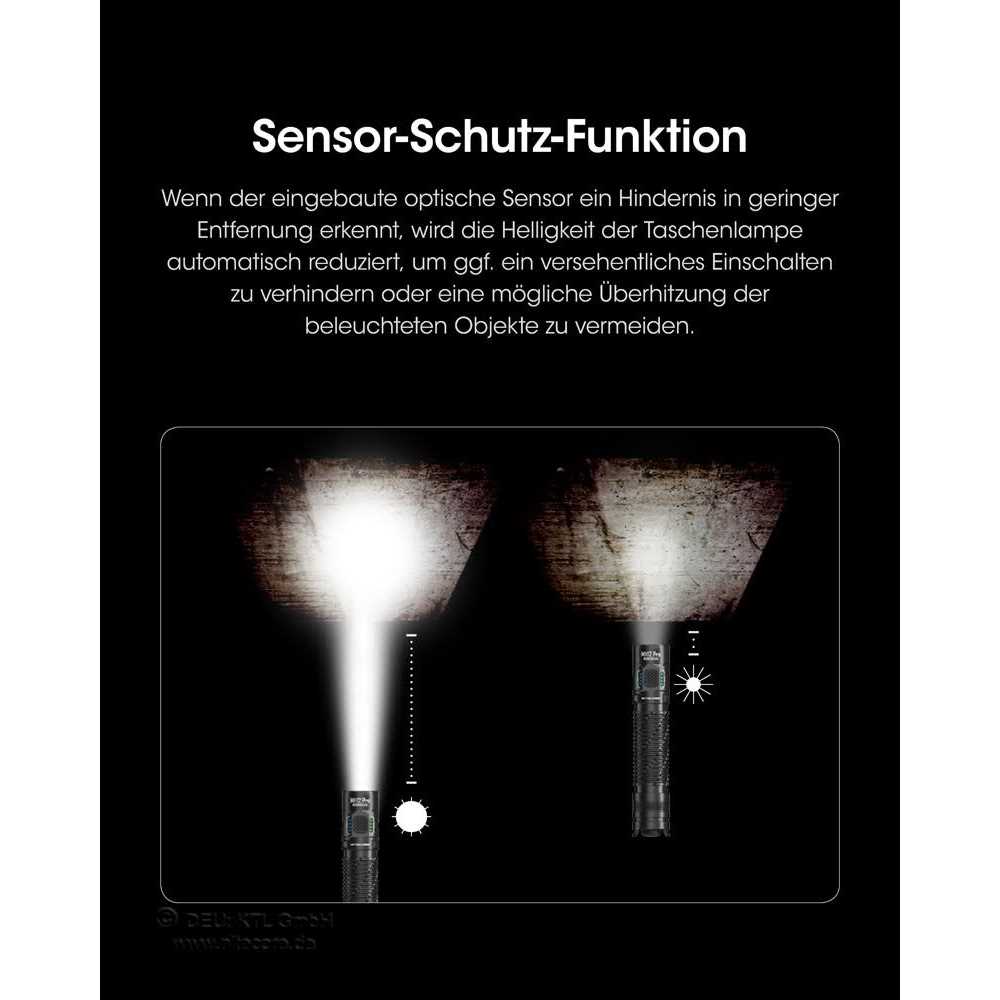 Nitecore MH10 V2 1200 Lumen USB-C Rechargeable Flashlight - Inhomebuy