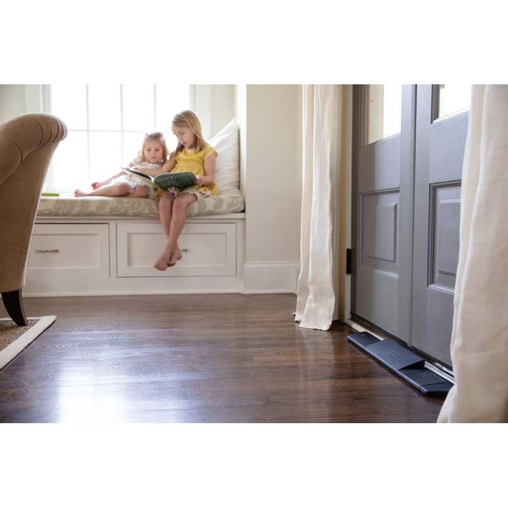 HAVEN 29-in W x 0.8-in H Brown Door Reinforcer Reinforcing Mount - Inhomebuy