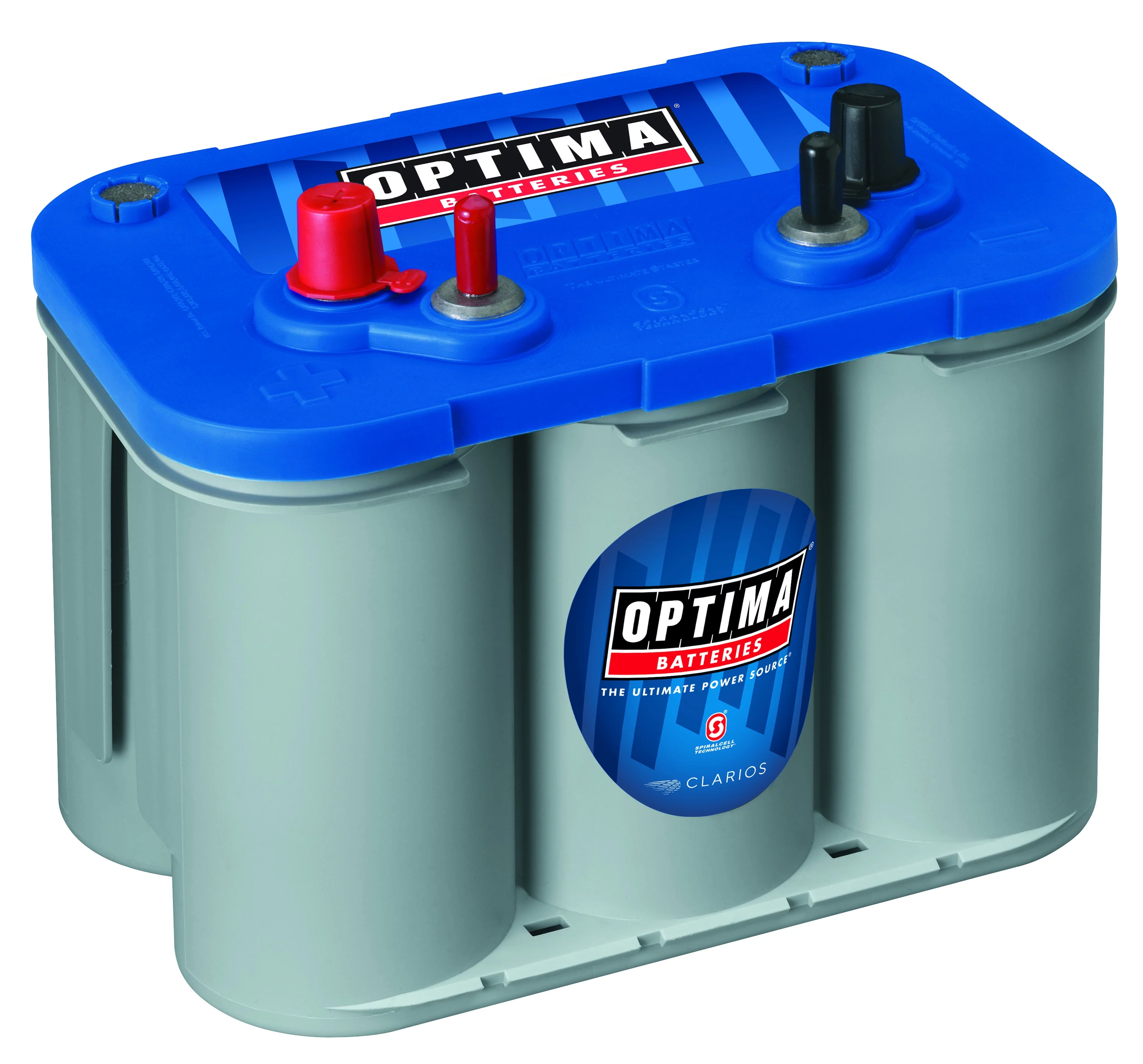 OPTIMA BlueTop AGM Spiralcell Marine Battery, Group Size D34, 12 Volt 750 CCA - Inhomebuy