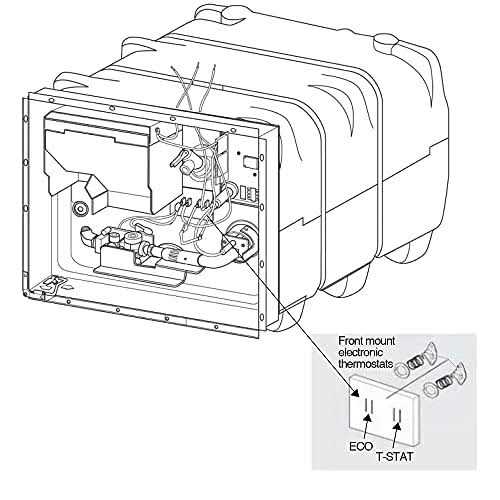 Water Heater Gas Thermostat White Rodgers 37C73U-173 - Inhomebuy