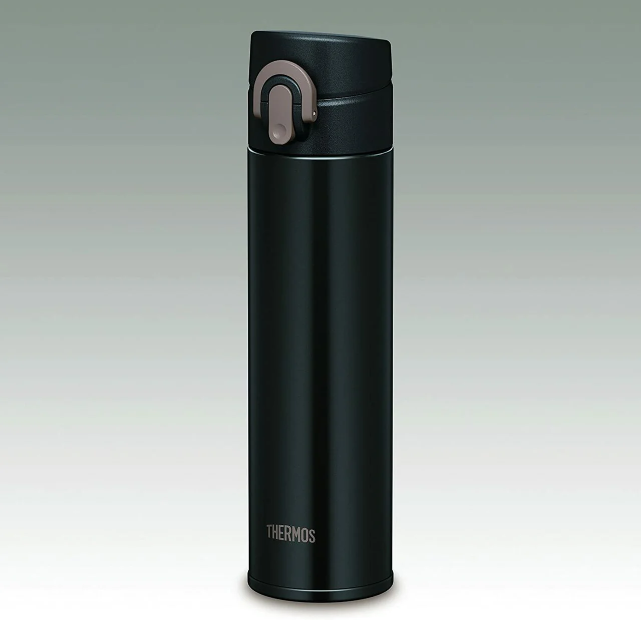 Thermos S/S Bottle 400ml, black | JNI-401-MTBK - Inhomebuy