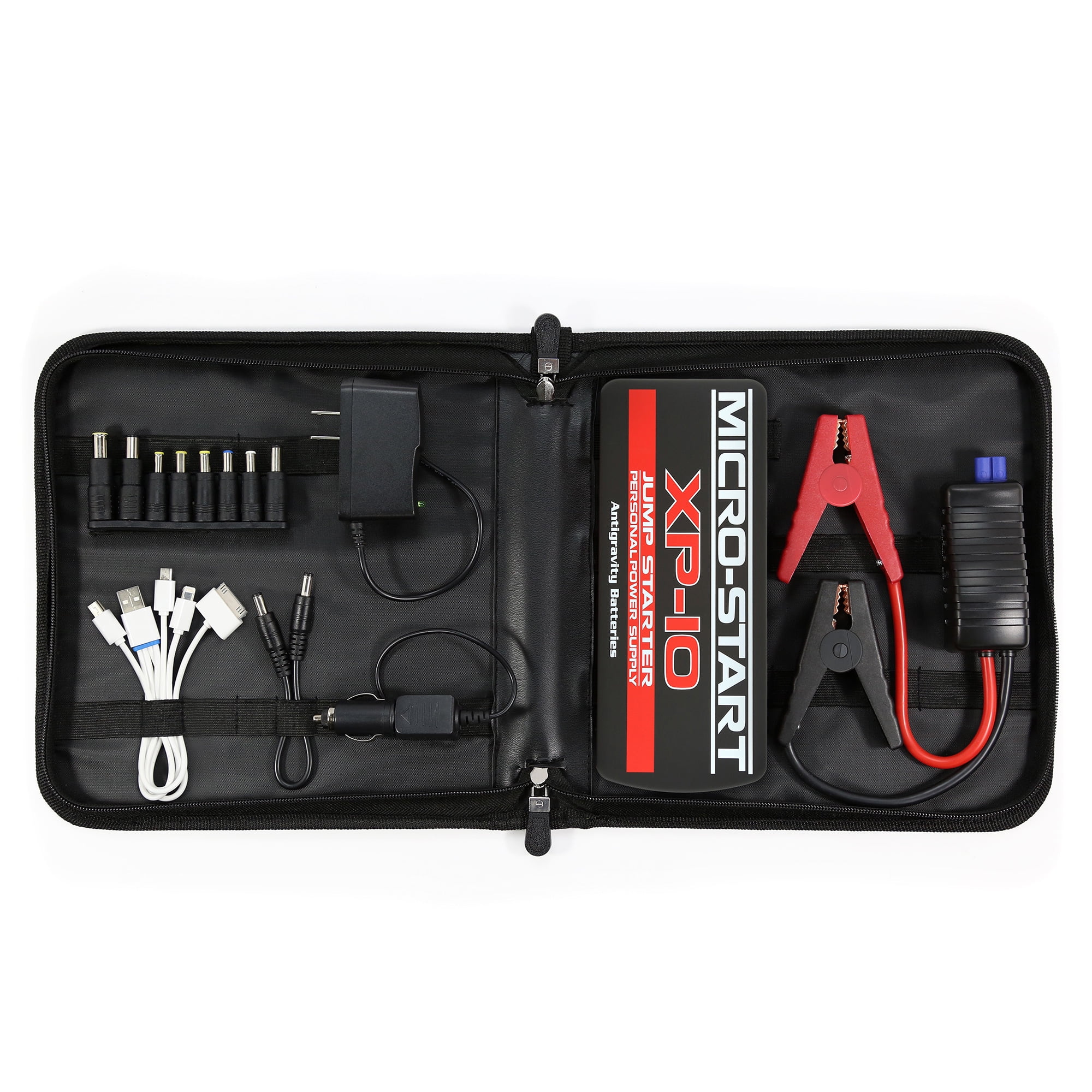 Antigravity Micro Start XP-10 Portable Power Supply Jump-Starter, Complete Kit - Inhomebuy