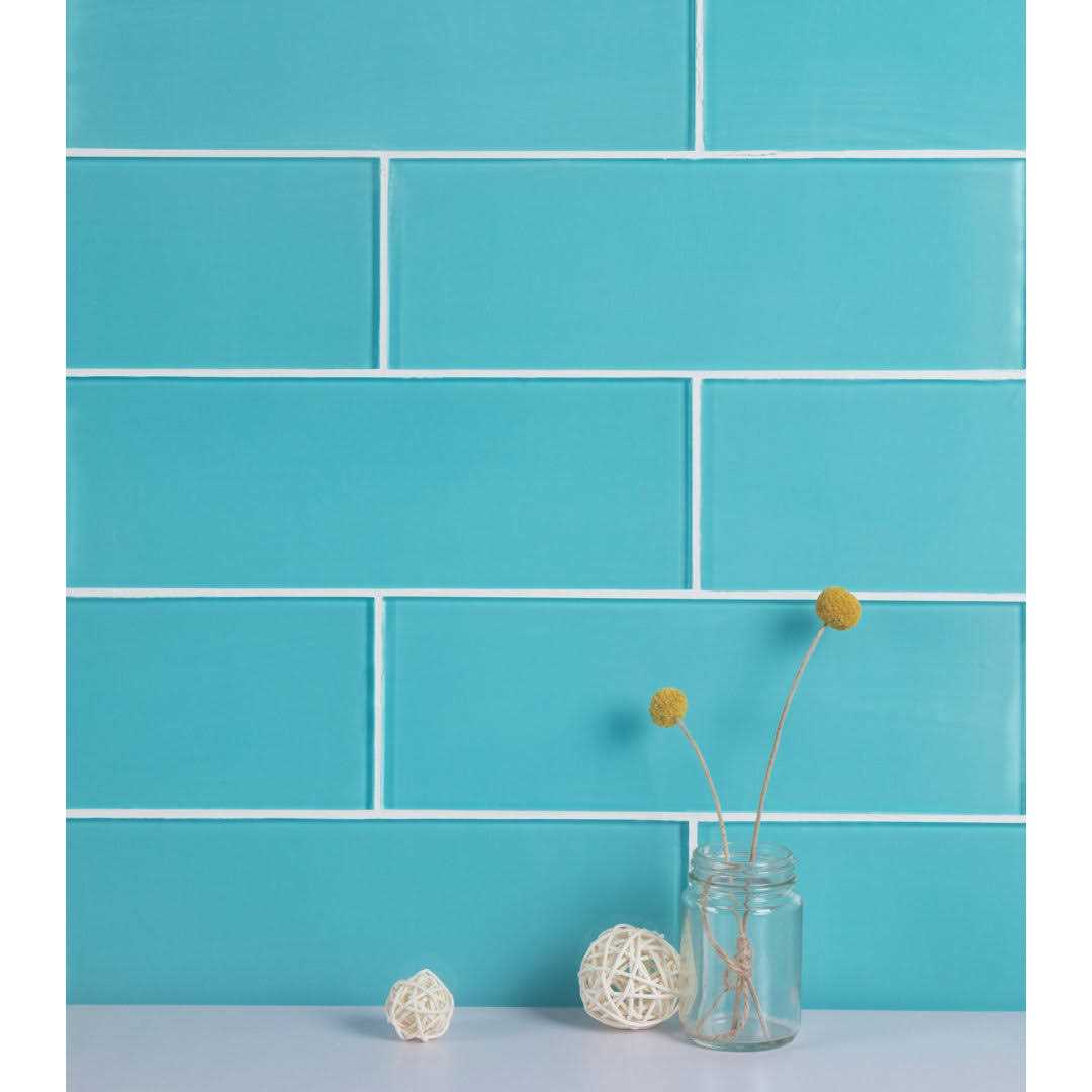 WS Tiles Premium 4 in. x 12 in. Individual Glass Subway Wall Tile - Inhomebuy