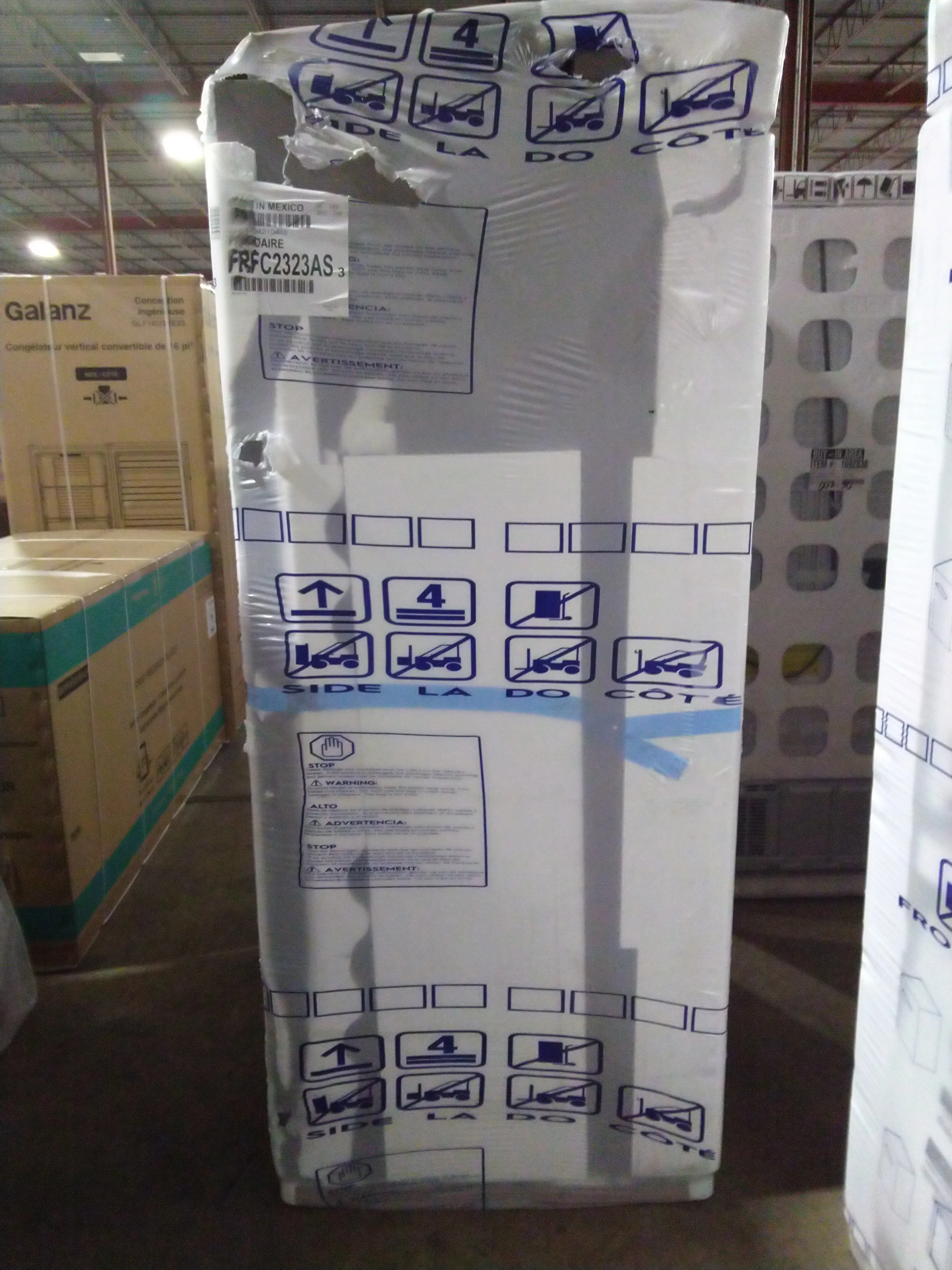 FRIGIDAIRE 36 IN. 22.6 CU FT. STAINLESS STEEL COUNTER-DEPTH FRENCH DOOR REFRIGERATOR - FRFC2323AS - Inhomebuy