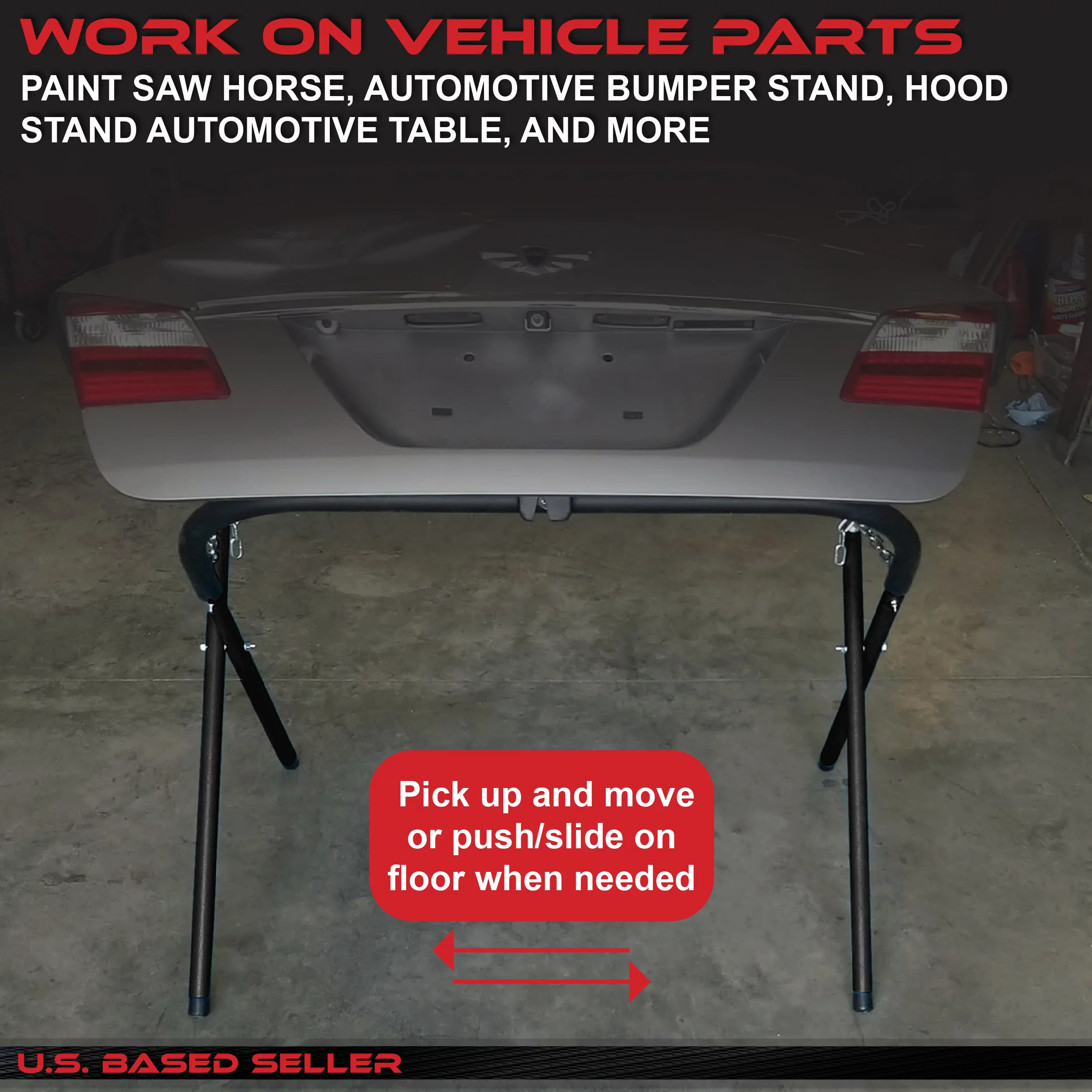 ABN | Portable Workbench Folding Work Stand Foldable Work Table – 1000 Pounds - Inhomebuy