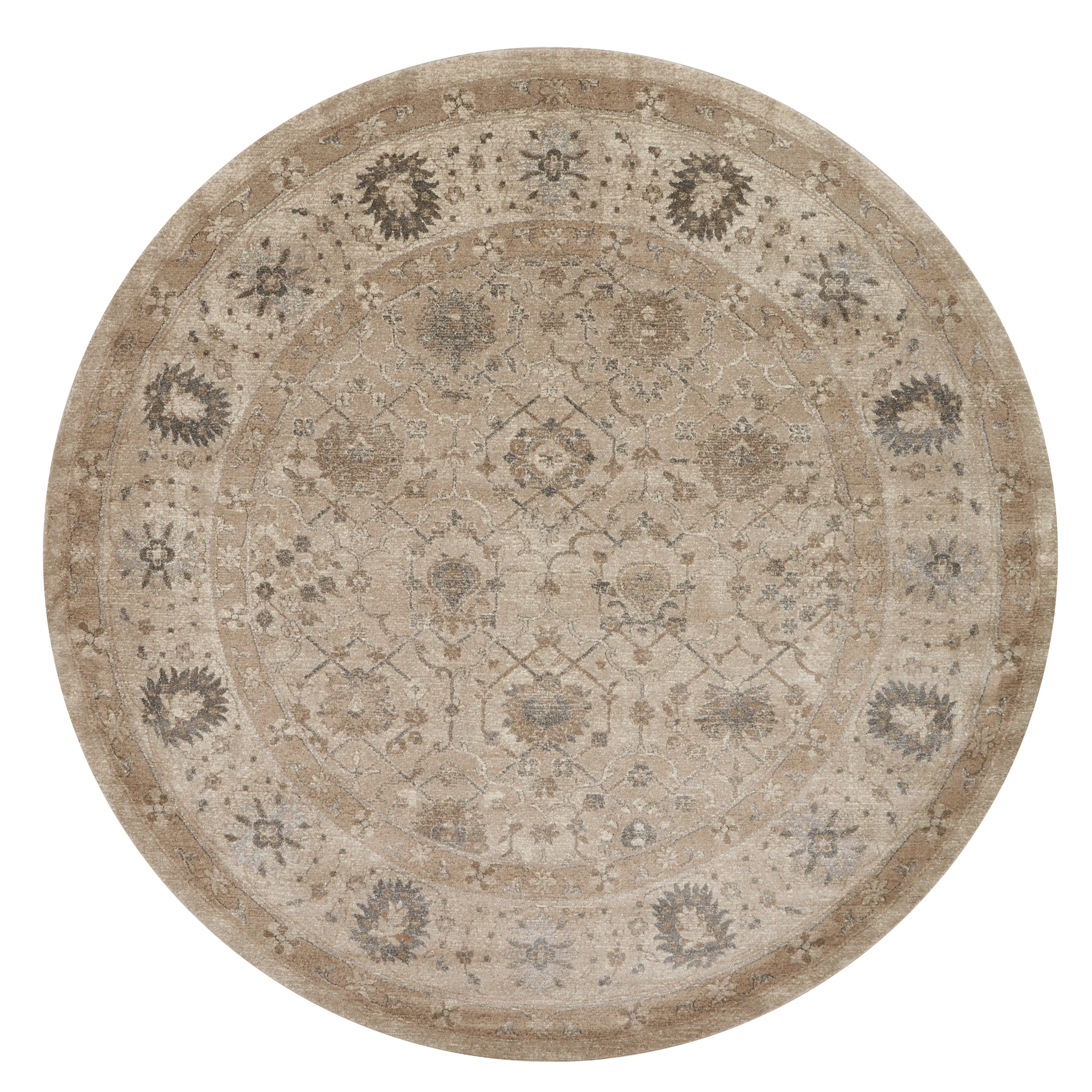Loloi Rugs Century Collection Rug in Taupe, Taupe - 9'3