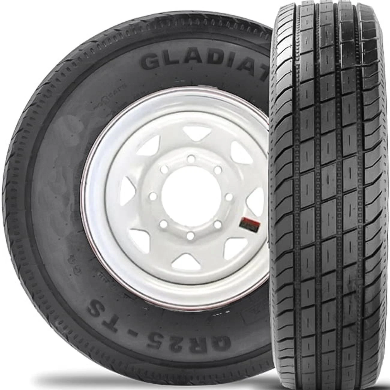 Gladiator QR25-TS ST 215/75R14 102/98N C 6 Ply Trailer Tire - Inhomebuy