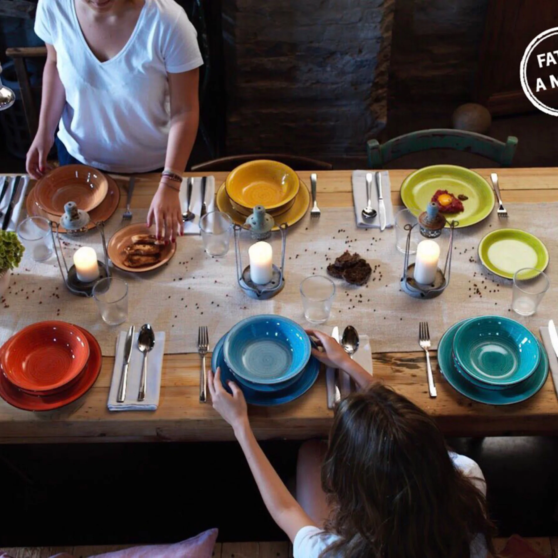 Louise In & Out Dinner Set 18 pcs - Inhomebuy