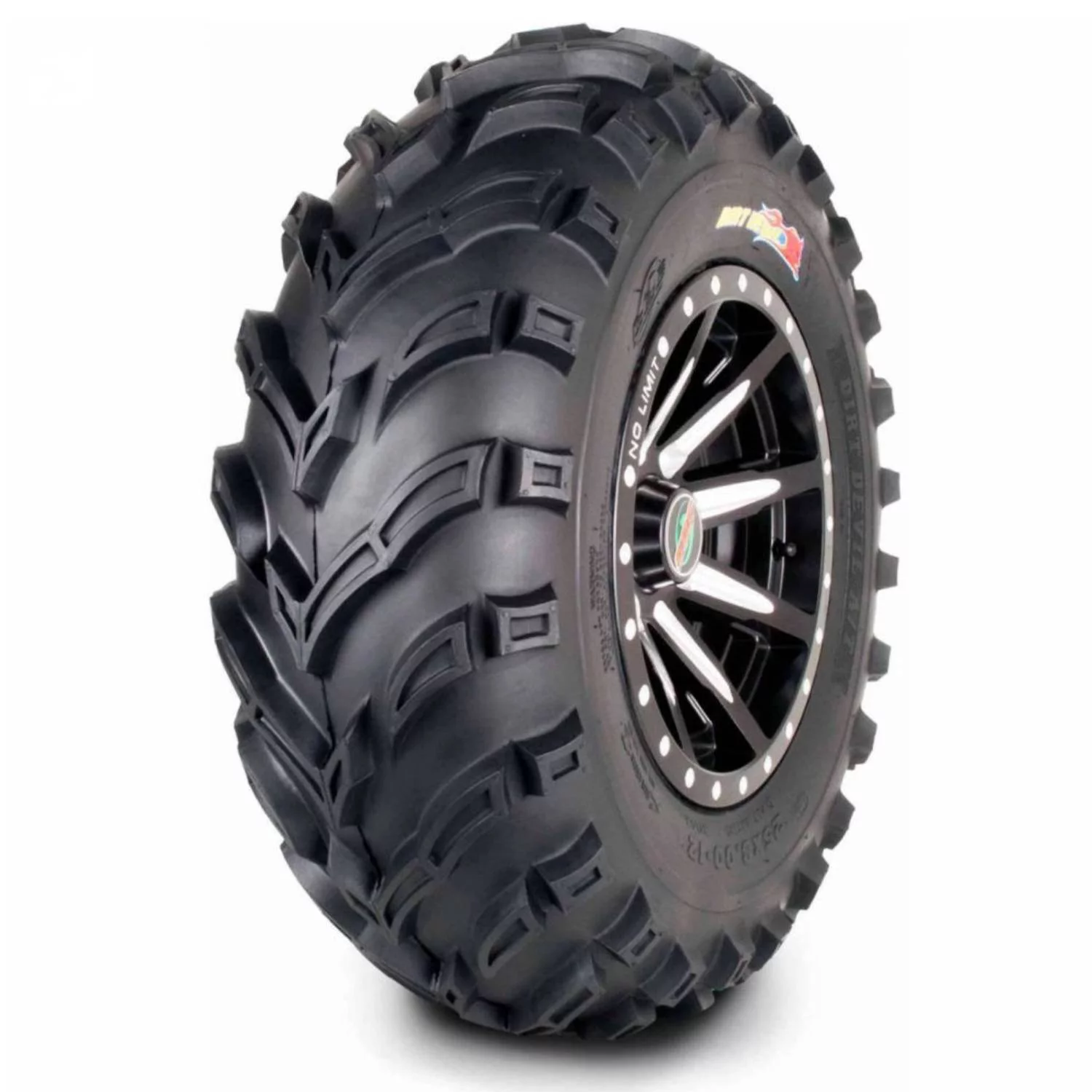 Greenball Dirt Devil 25X8.00-12 6PR ATV & UTV Tires - Inhomebuy
