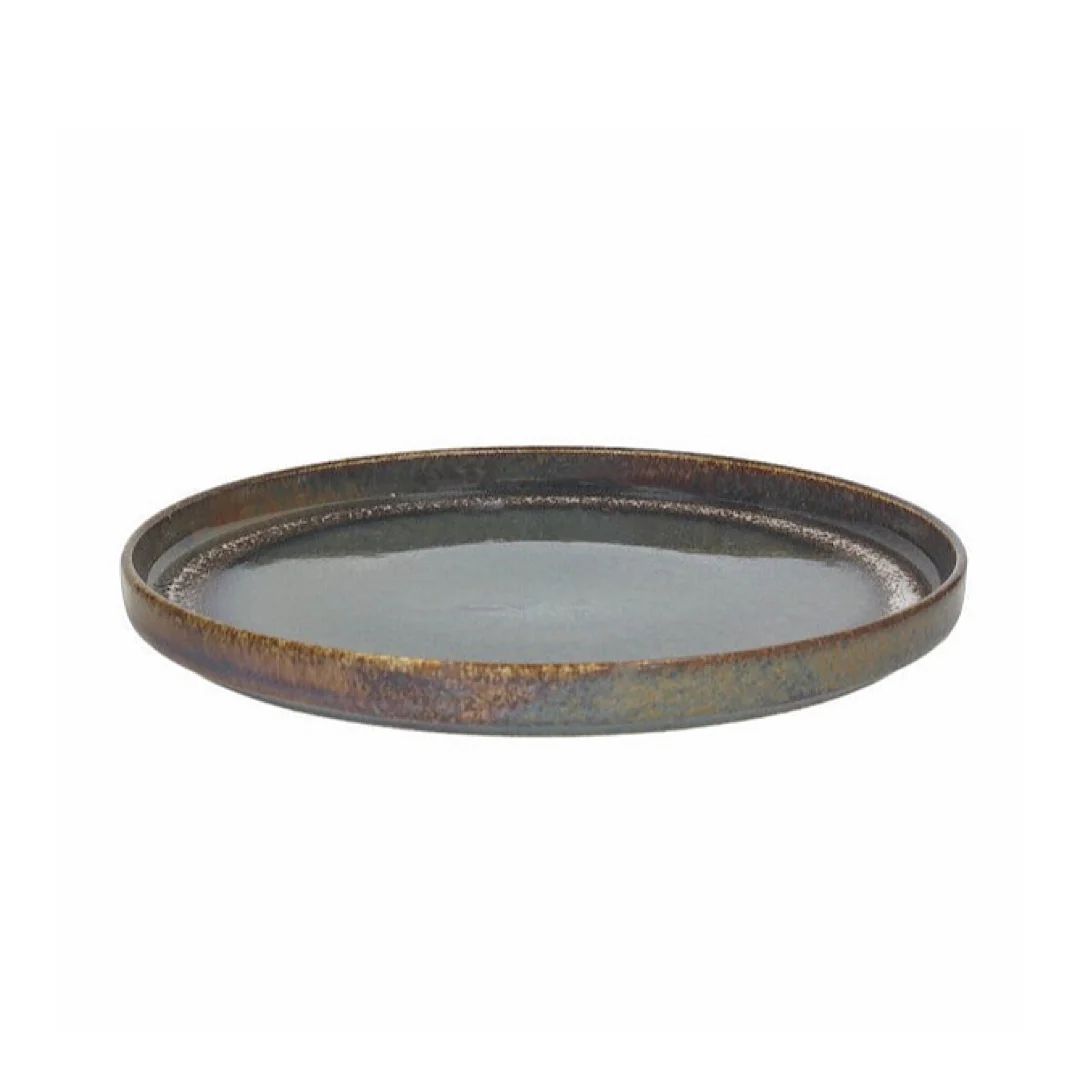 Teller Edge Plate 27cm Bloom Blue - Inhomebuy