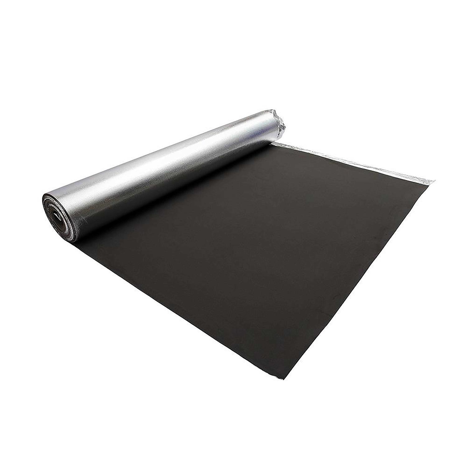 Dekorman Premium Plus T 120 mil Acoustic Underlayment with Silver Foil for Laminate Floor - Inhomebuy