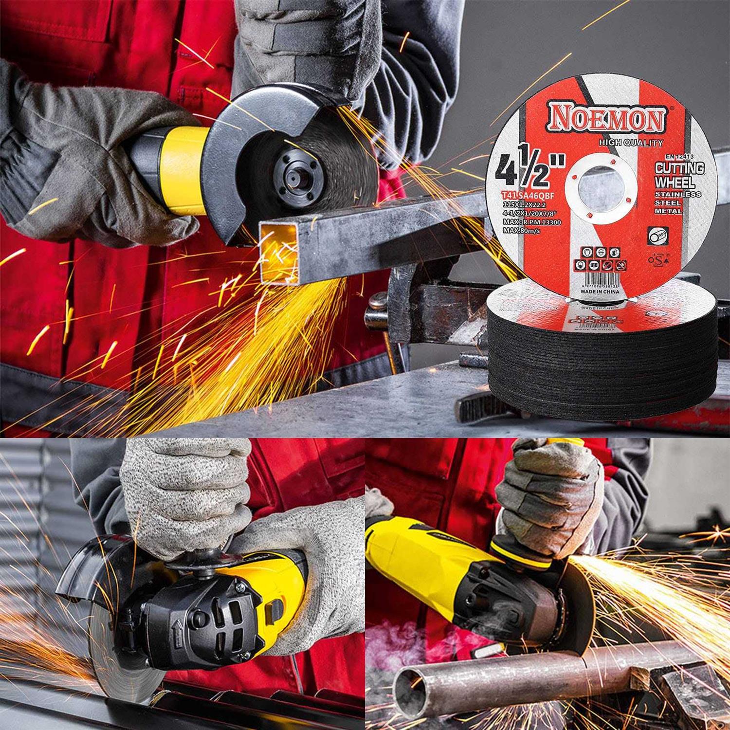 Cutting Wheel 4 1/2 for Angle Grinder Metal Cutting Wheel 4.5 Die Grinder Cut Off Wheel for Metal - Inhomebuy