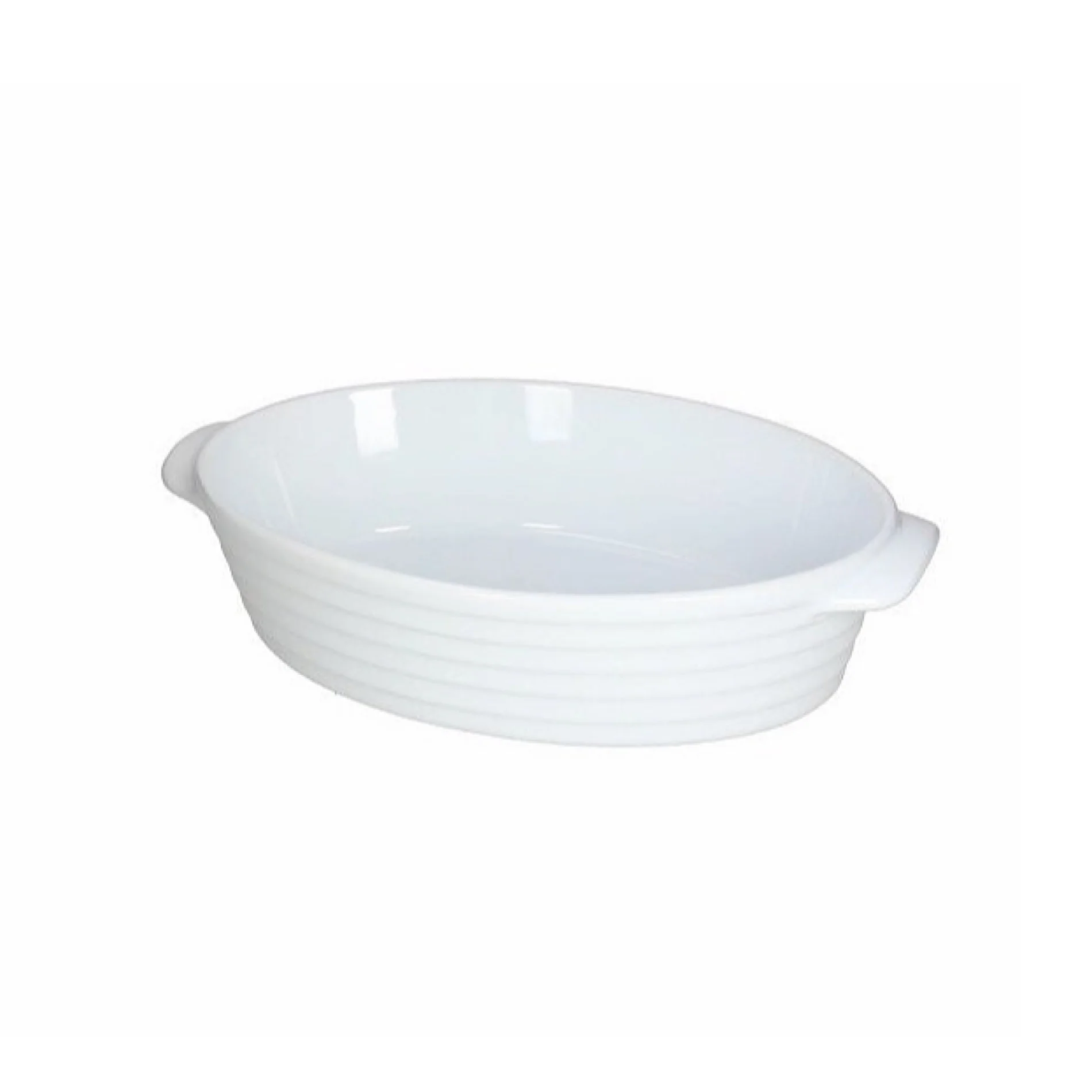 Oval Baking Dish 34x22cm/8.5h Pl-Cook Rings - Inhomebuy