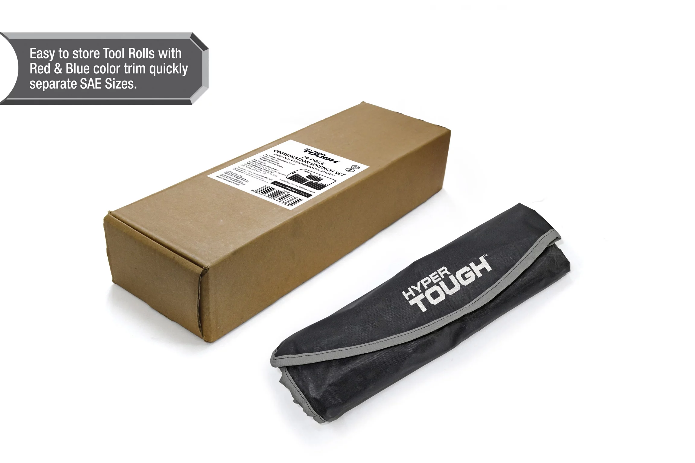 Hyper Tough 24 Pc Combination Wrench Set - Inhomebuy