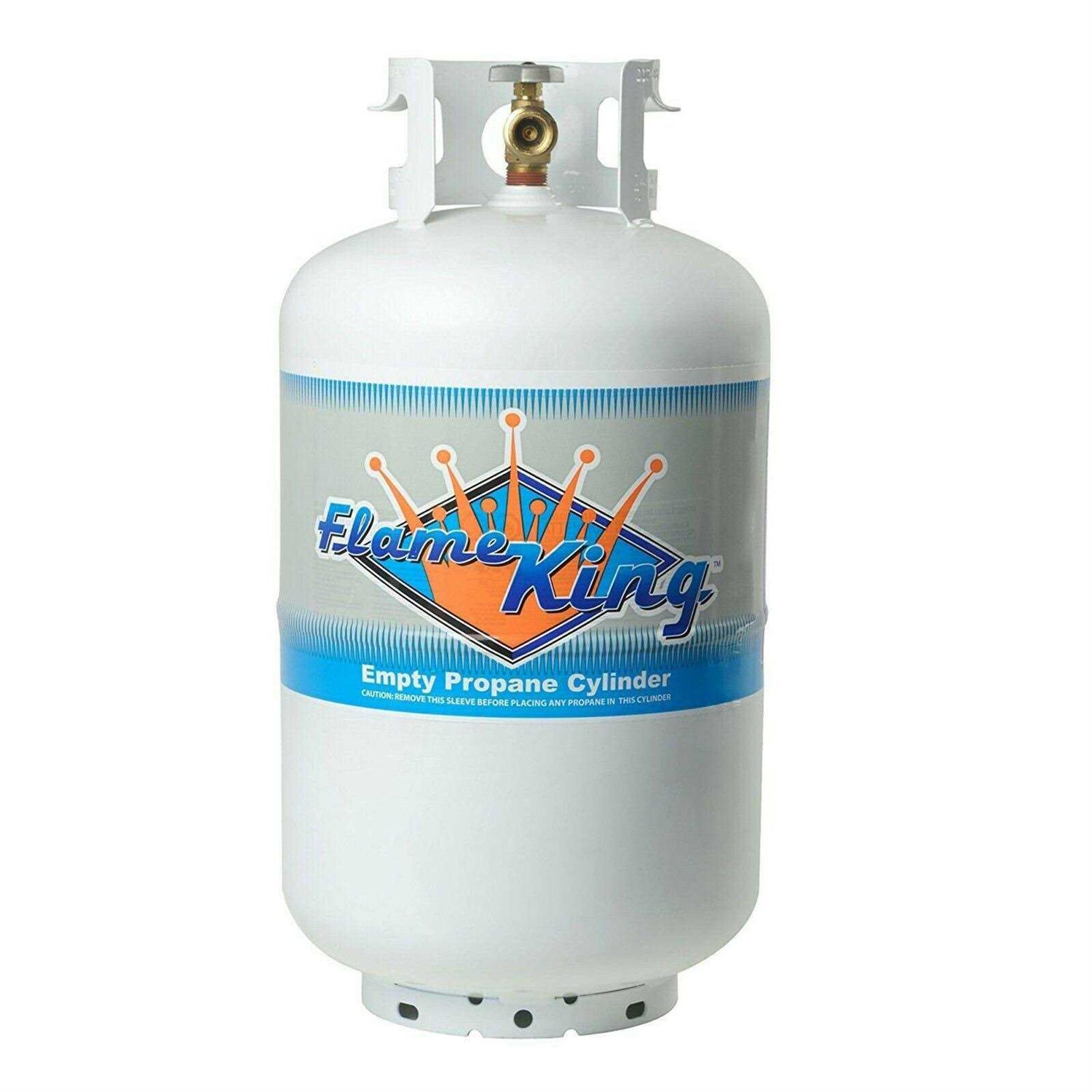 Flame King 30 lb Propane Cylinder - Inhomebuy