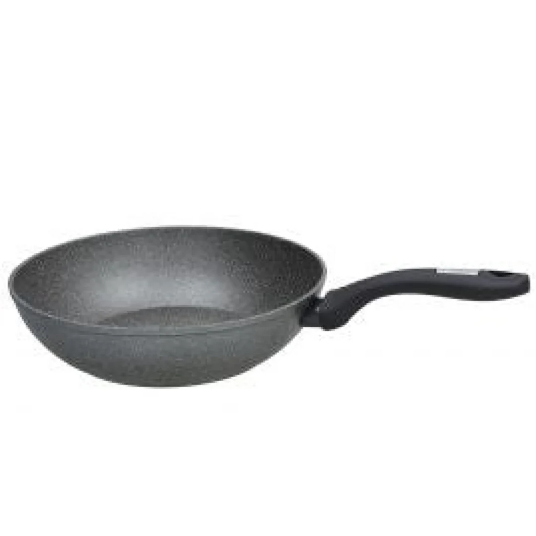 Mythos Marble Wok Pan 28cm - Inhomebuy