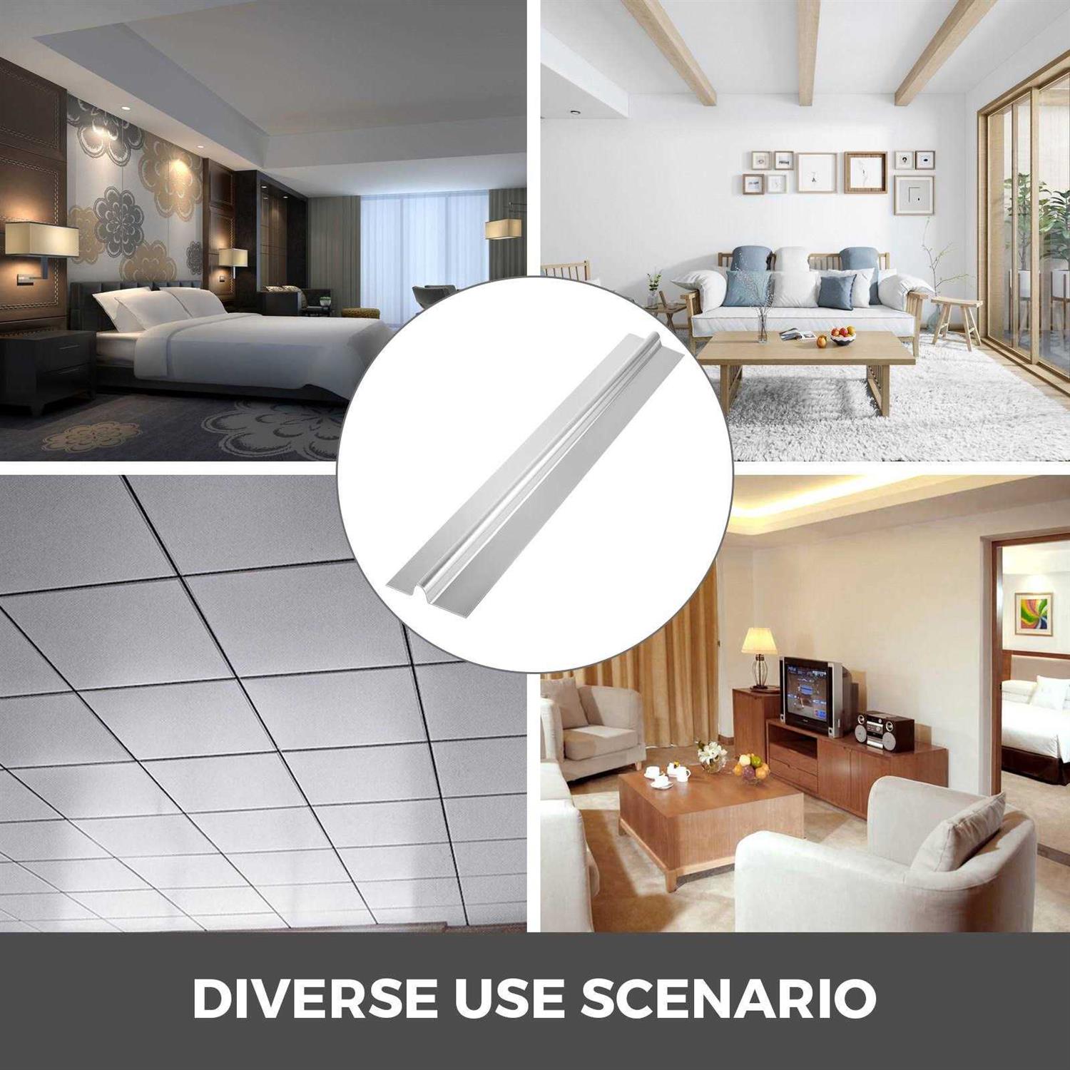 VEVOR PEX Heat Transfer Plates Radiant Heat Transfer Plates 4 ft Aluminum 12 inch - Inhomebuy