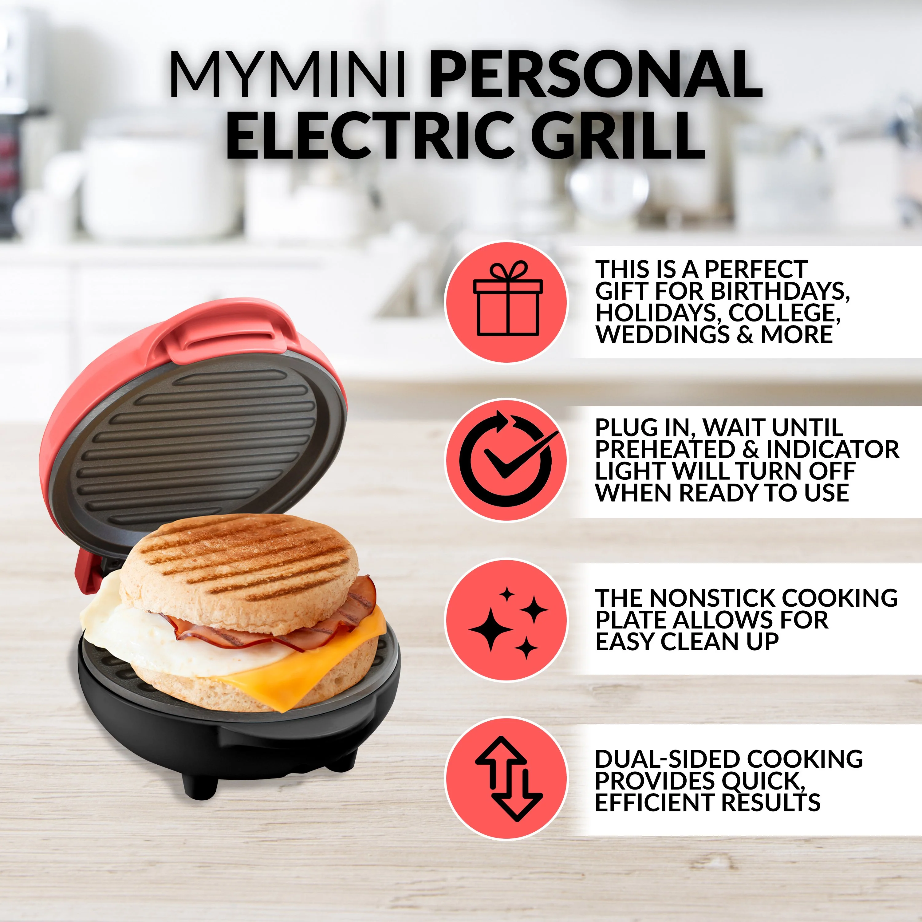 MyMini�?Personal Electric Grill - Inhomebuy