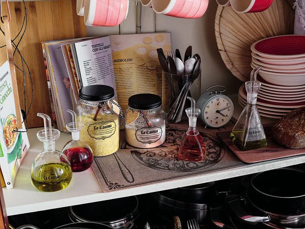 Round Oil Cruet 8x14cm/h 180cc Dolce Ca La Casci - Inhomebuy