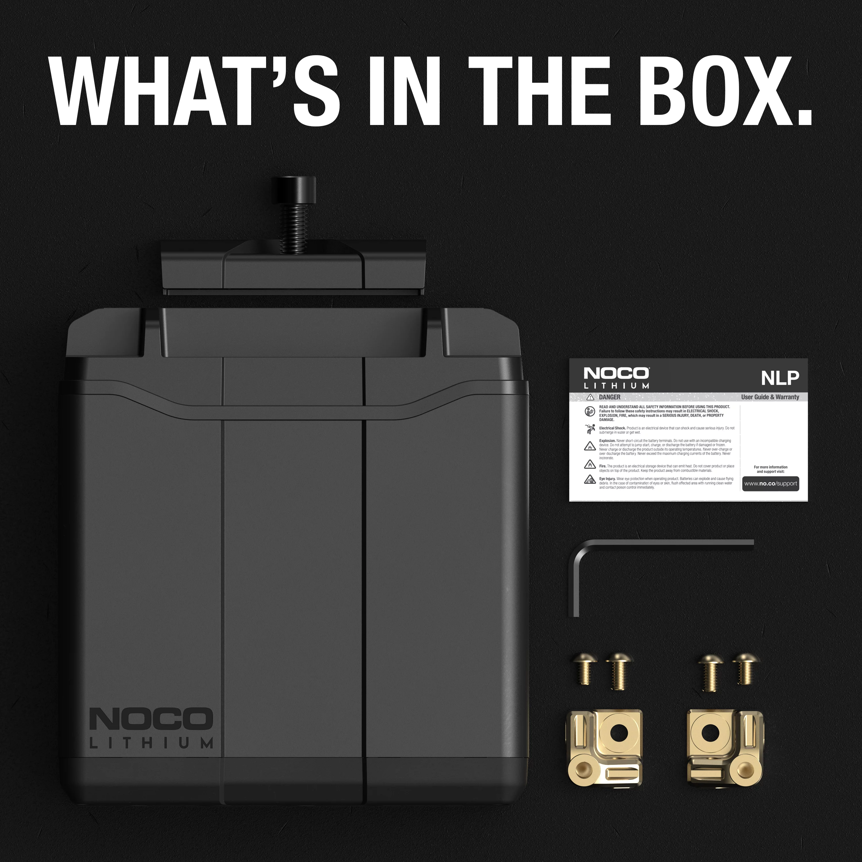 NOCO Lithium NLP30 Group 30 700A 12V 8Ah Lithium Powersport Battery - Inhomebuy